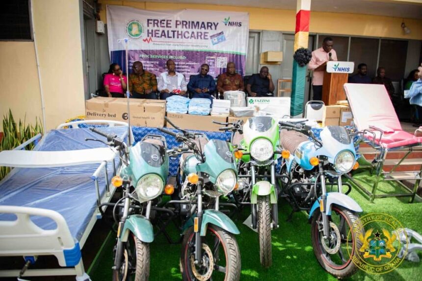 Health Minister Launches Free Primary Healthcare in Volta Region