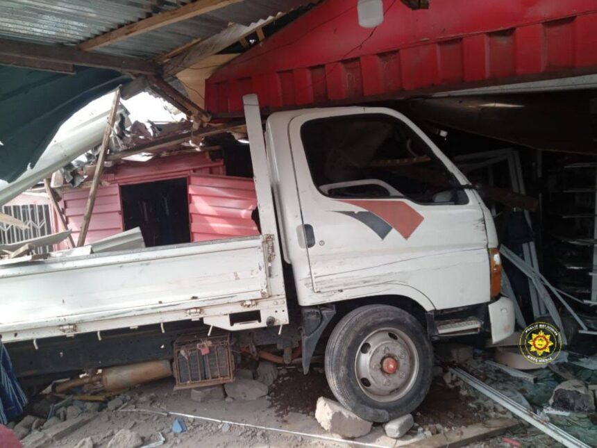 GNFS Responds to Car Crash at Ho Civic Centre; One Dead GNFS Responds to Car Crash at Ho Civic Centre; One Dead