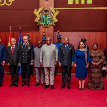 President Mahama Receives Letters of Credence from Seven Envoys President Mahama Receives Letters of Credence from Seven Envoys