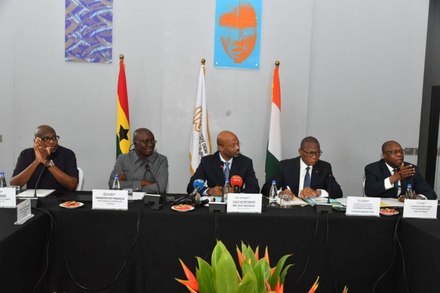 Finance Minister Opens 7th Côte d’Ivoire-Ghana Cocoa Initiative Steering Committee Meeting Finance Minister Opens 7th Côte d’Ivoire-Ghana Cocoa Initiative Steering Committee Meeting