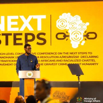 Senegalese President Calls for Reparatory Justice at Accra Conference Senegalese President Calls for Reparatory Justice at Accra Conference