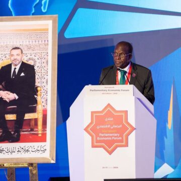 Bagbin Markets Ghana at Marrakesh Parliamentary Economic Forum