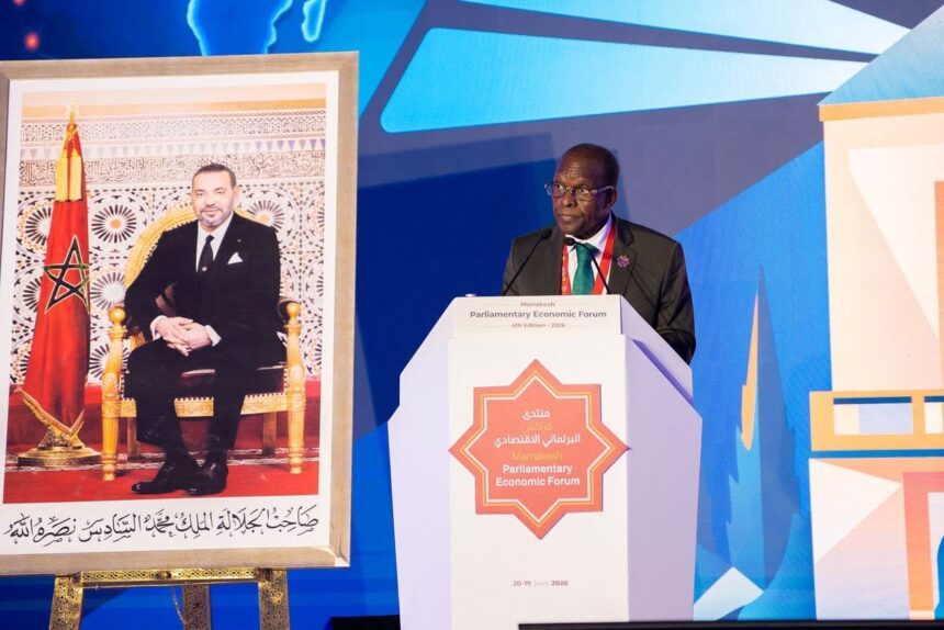 Bagbin Markets Ghana at Marrakesh Parliamentary Economic Forum