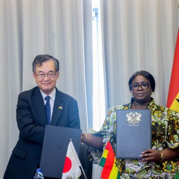 Ghana and Japan Sign Grant Agreement for Human Resource Development Scholarship