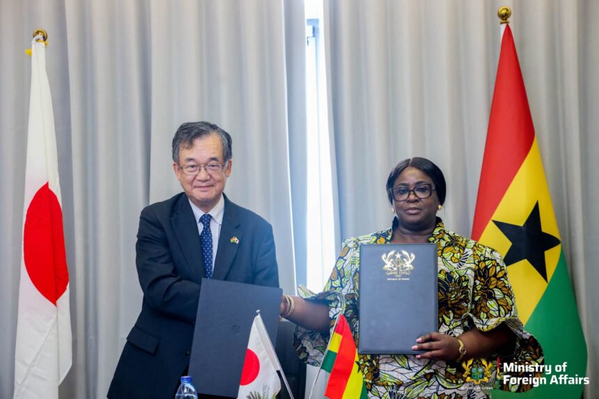 Ghana and Japan Sign Grant Agreement for Human Resource Development Scholarship