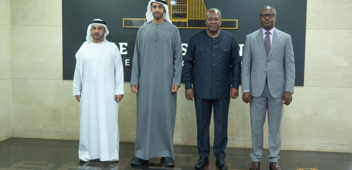 Prez.Mahama Hosts UAE Delegation, Explores Energy Investment Opportunities