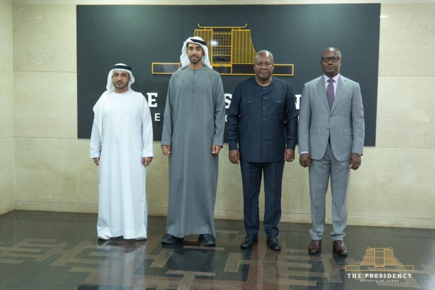 Prez.Mahama Hosts UAE Delegation, Explores Energy Investment Opportunities
