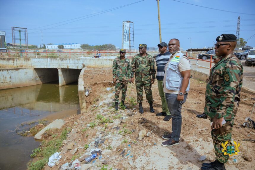 Task Force Flags Encroachment Threats to Flood Control in Oyarifa and Damfa