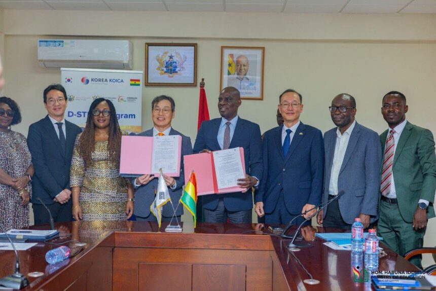 Ghana, Korea Sign US$28m MoU to Strengthen Digital STEM Education Ghana, Korea Sign US$28m MoU to Strengthen Digital STEM Education