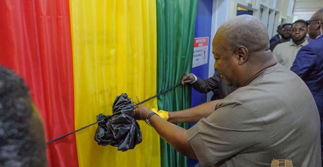 Mahama Commissions Upgraded Cardiac Centre Under Trust Fund