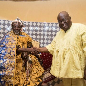 Former President Akufo-Addo “Naa Abudani” Mourns Passing of Yaa Naa Abukari Mahama II