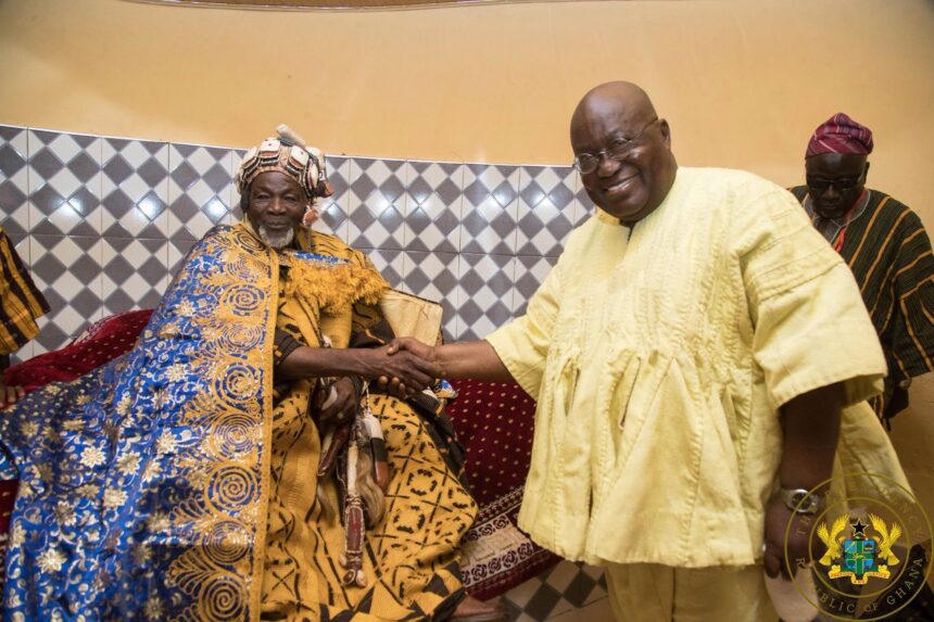 Former President Akufo-Addo “Naa Abudani” Mourns Passing of Yaa Naa Abukari Mahama II