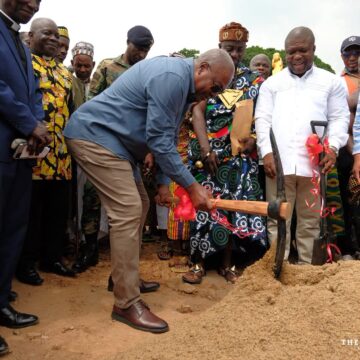 Mahama Launches 24‑Hour Economy Market Project in Juapong