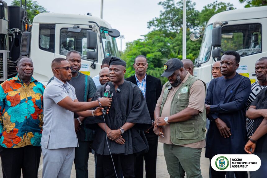Local Government Minister Endorses AMA’s Sanitation Hotline Initiative Local Government Minister Endorses AMA’s Sanitation Hotline Initiative
