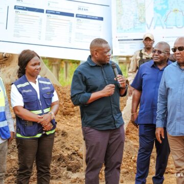 Mahama Inspects Asikuma–Anyirawase Road Works Under Big Push Programme
