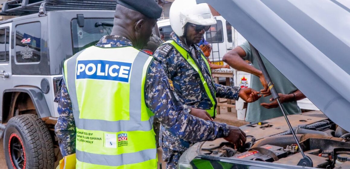 Police Intercept Over 1,000 Vehicles in Greater Accra for Illegal Sirens and Modifications