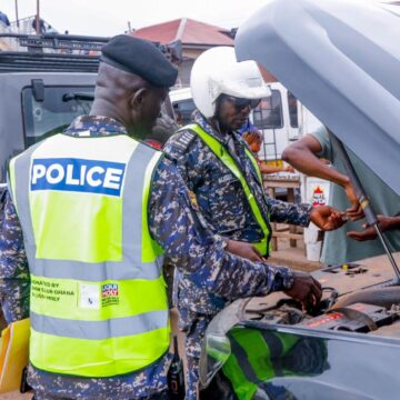 Police Intercept Over 1,000 Vehicles in Greater Accra for Illegal Sirens and Modifications