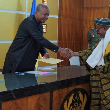 President Mahama Mourns Passing Of Ya-Na Abukari II President Mahama Mourns Passing Of Ya-Na Abukari II