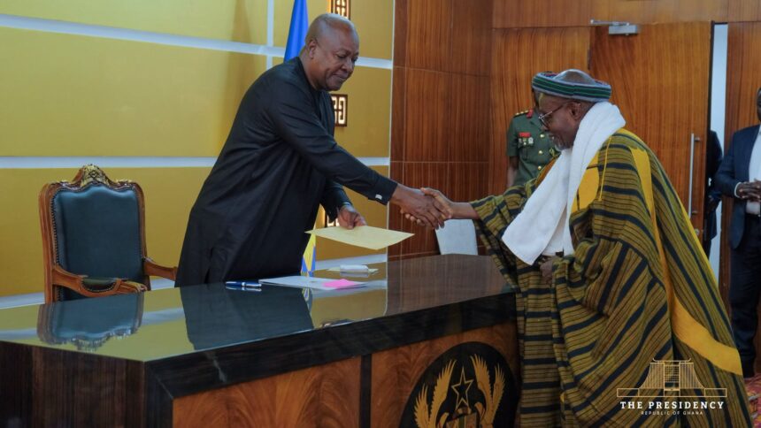 President Mahama Mourns Passing Of Ya-Na Abukari II President Mahama Mourns Passing Of Ya-Na Abukari II