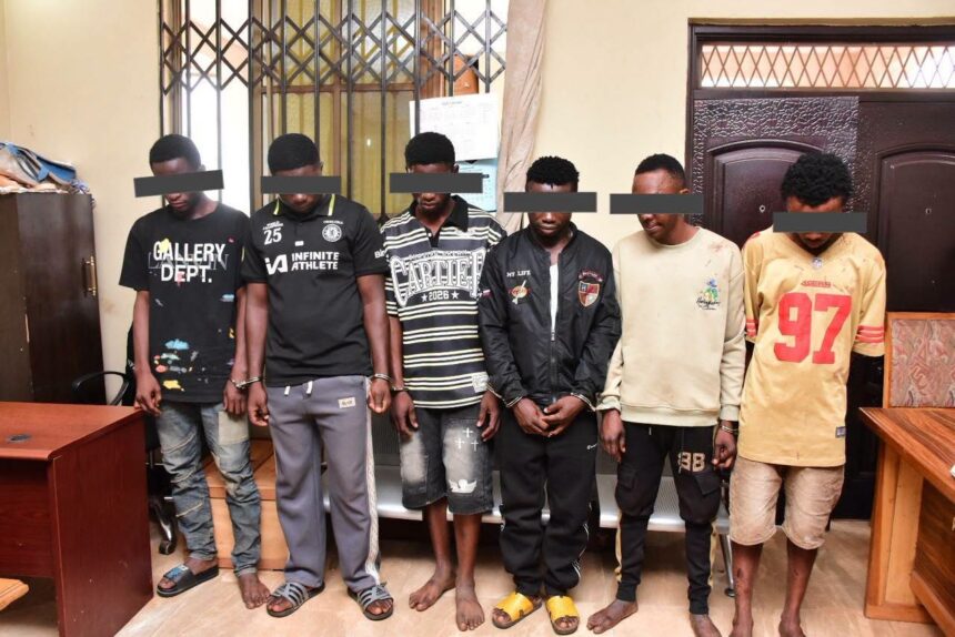 Six Suspects Arrested in Bono East Highway Robbery