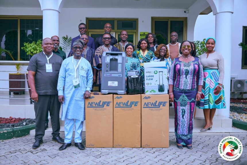 Ghana Medical Trust Fund Donates Oxygen Concentrators to Tamale Teaching Hospital NICU