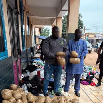 Police Seize Suspected Narcotics at Asawase Market; Two Arrested Police Seize Suspected Narcotics at Asawase Market; Two Arrested