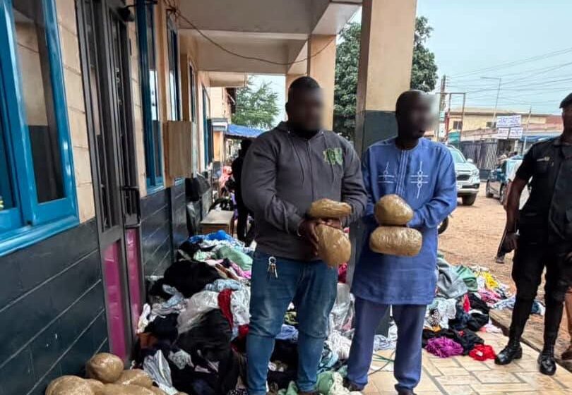 Police Seize Suspected Narcotics at Asawase Market; Two Arrested