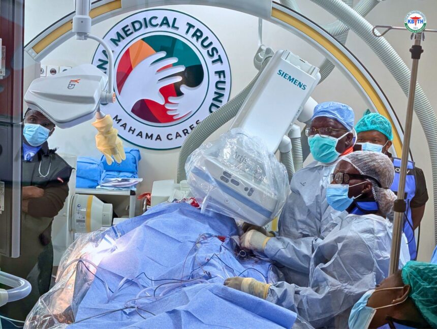 22 Patients Benefit from GH₵2m Cardiac Device Procedures at Korle Bu
