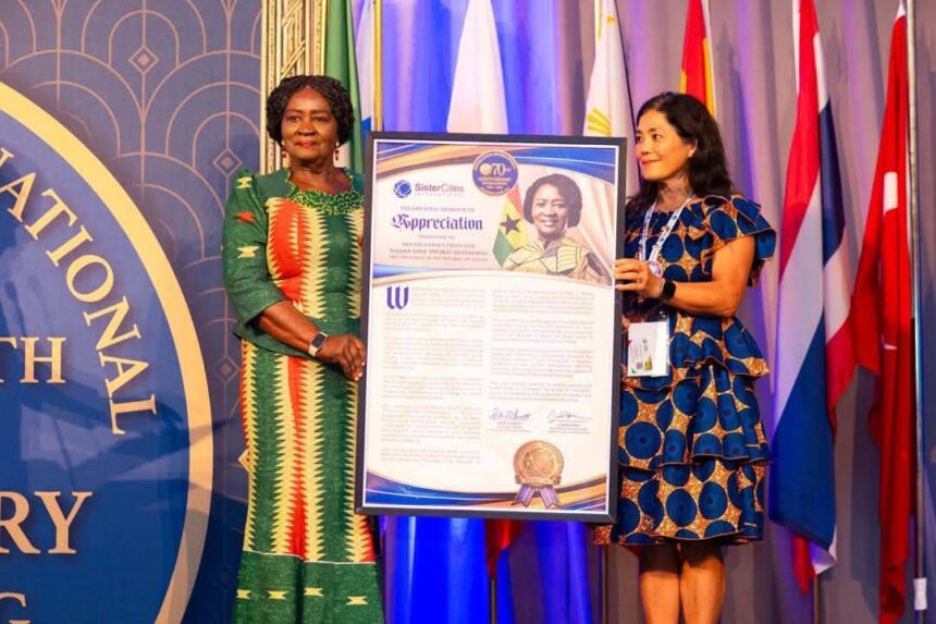 Vice President Opoku‑Agyemang Leads Ghanaian Delegation to Sister Cities International 70th Anniversary Conference Vice President Opoku‑Agyemang Leads Ghanaian Delegation to Sister Cities International 70th Anniversary Conference