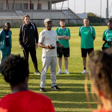 Sports Minister Rallies Black Queens Ahead of WAFCON Opener