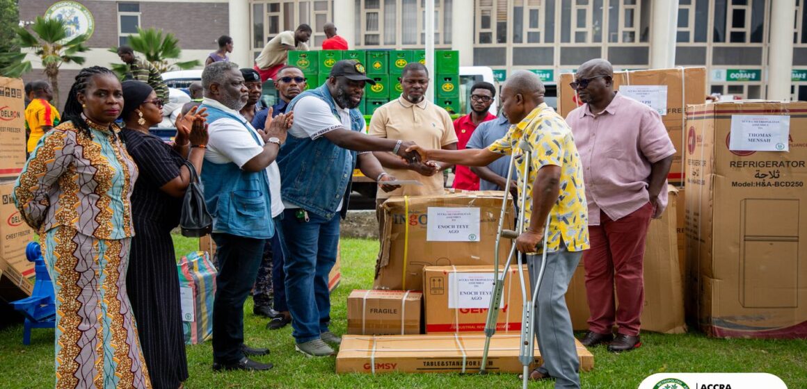 AMA Empowers 50 PWDs With Start-Up Capital, Working Tools AMA Empowers 50 PWDs With Start-Up Capital, Working Tools