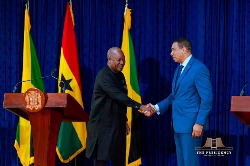 Ghana and Jamaica Forge New Path of Cooperation