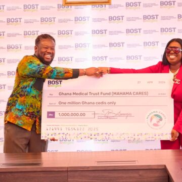 BOSTenergies Donates GH₵1 Million to Ghana Medical Trust Fund BOSTenergies Donates GH₵1 Million to Ghana Medical Trust Fund