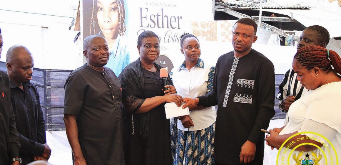 Gender Minister Extends Condolences to Bukom Tragedy Victim’s Family