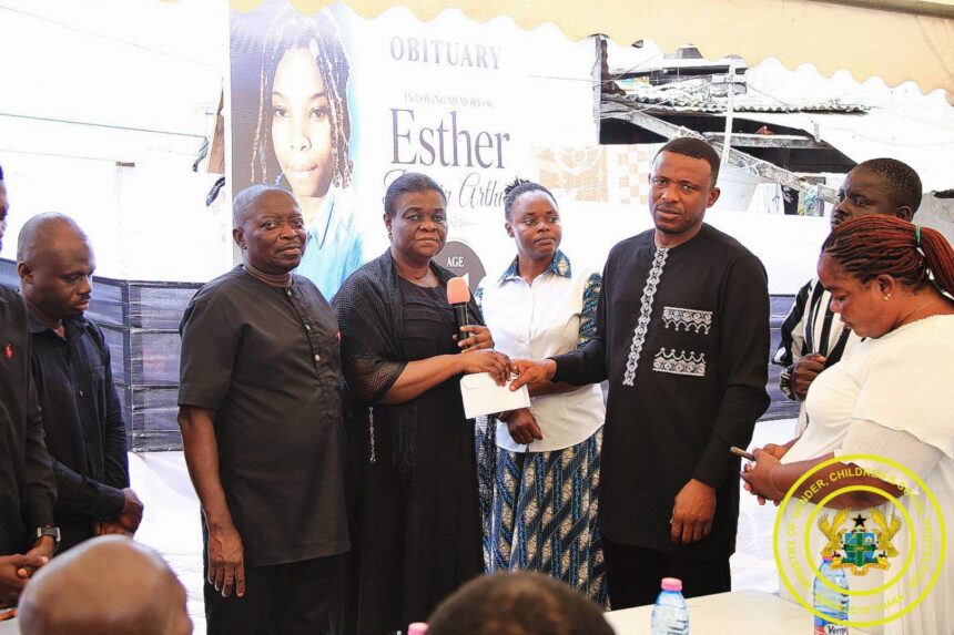 Gender Minister Extends Condolences to Bukom Tragedy Victim’s Family