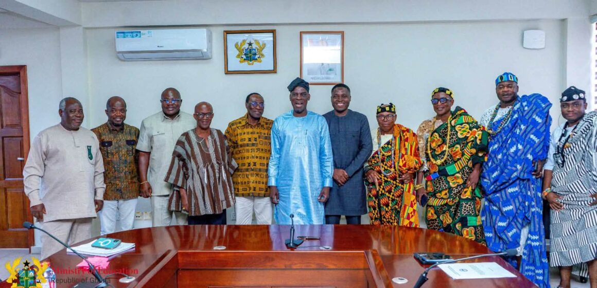 Minister for Education Meets Volta Chiefs On Development Priorities Minister for Education Meets Volta Chiefs On Development Priorities