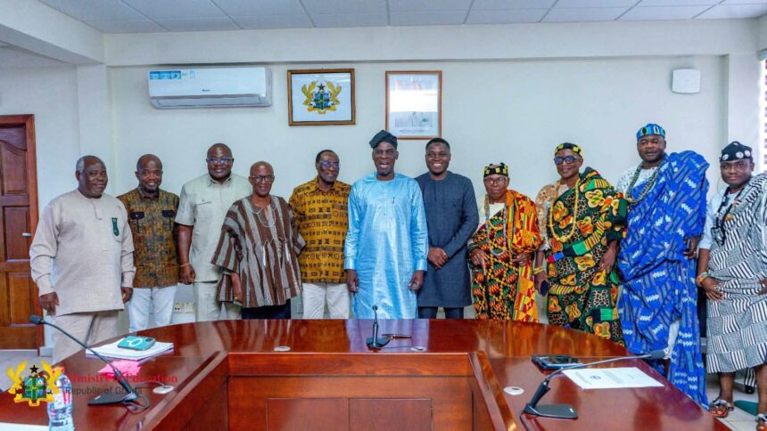 Minister For Education Meets Volta Chiefs On Development Priorities