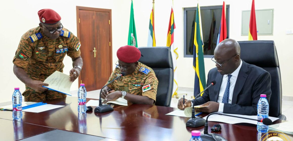 Ghana, Burkina Faso Sign Defence Cooperation Agreement