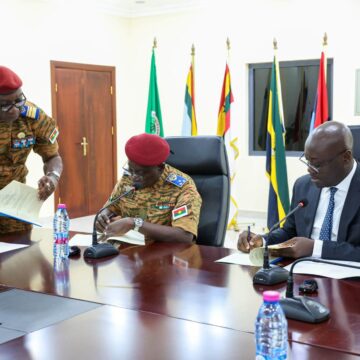Ghana, Burkina Faso Sign Defence Cooperation Agreement
