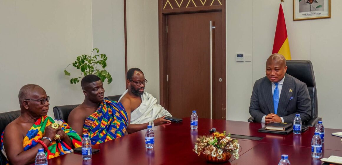 Volta Chiefs Pay Courtesy Call on Foreign Affairs Minister