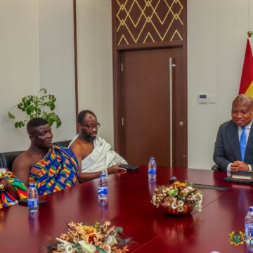Volta Chiefs Pay Courtesy Call on Foreign Affairs Minister Volta Chiefs Pay Courtesy Call on Foreign Affairs Minister