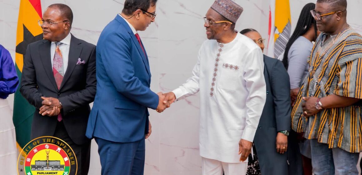 Pakistan Envoy Calls on Speaker Bagbin, Strengthens Parliamentary Cooperation