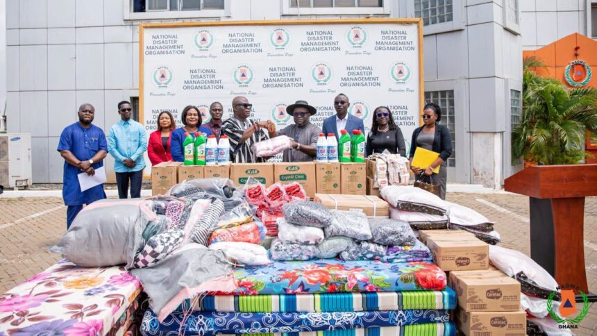 Chamber of Mines Donates GH₵2 Million Relief Items to Flood Victims Chamber of Mines Donates GH₵2 Million Relief Items to Flood Victims