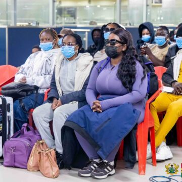 87 More Ghanaians Evacuated from South Africa
