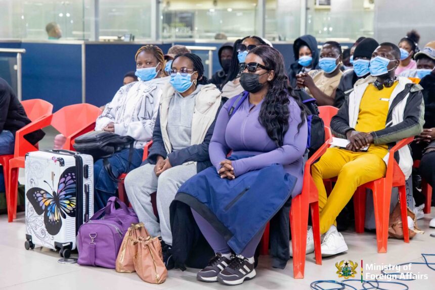 87 More Ghanaians Evacuated from South Africa