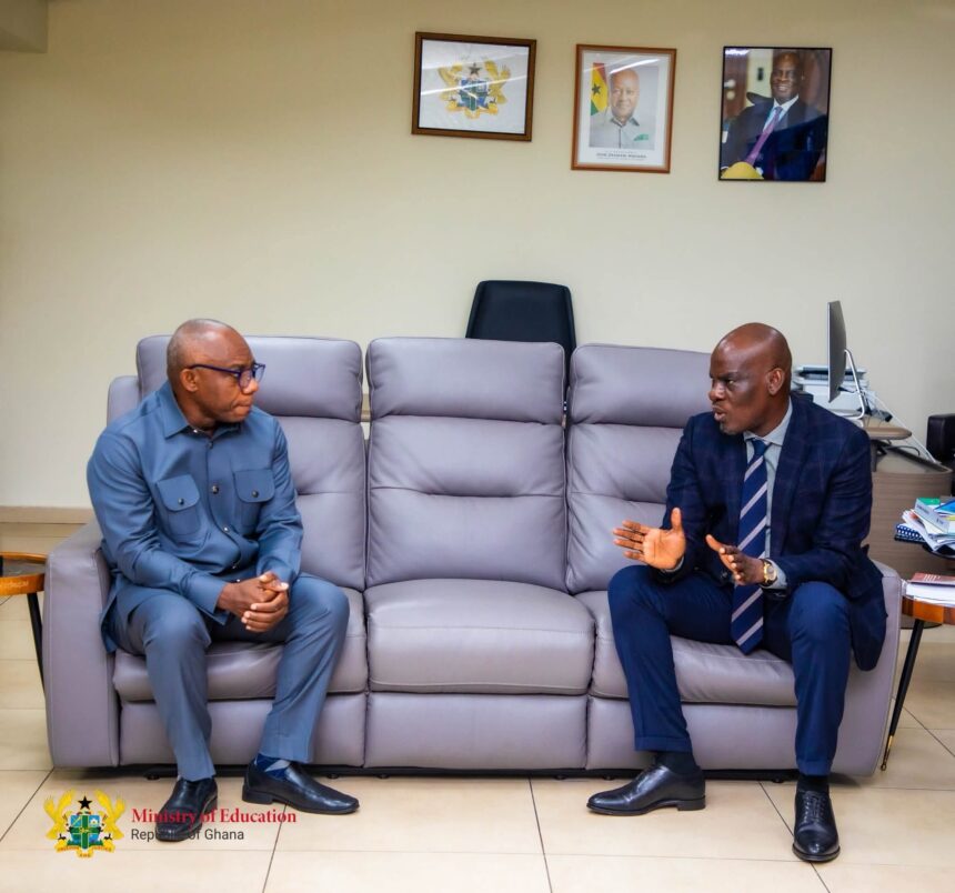 Education Minister Inducts New KNUST Vice Chancellor as Chair of Technology Centre