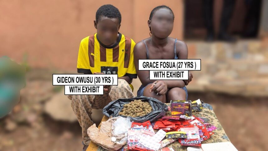 Police Arrest Seven in Ashanti Region Narcotics Operation