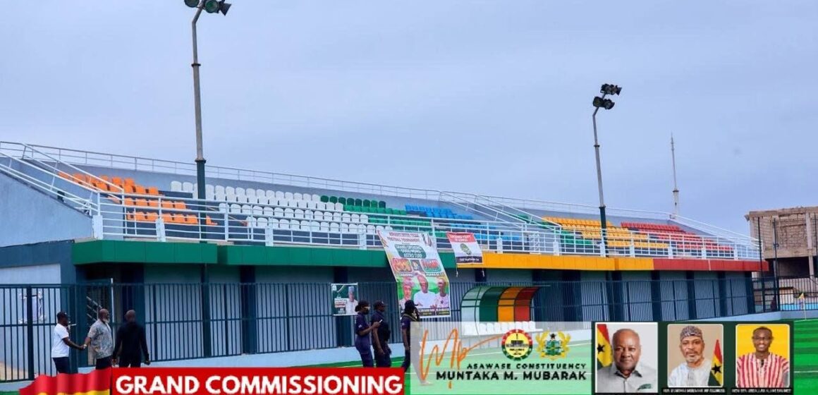Interior Minister Commissions Asawase Dogo Moro Mini Stadium
