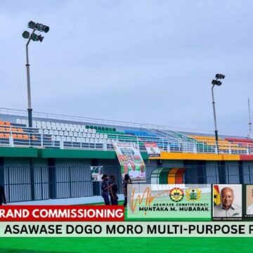 Interior Minister Commissions Asawase Dogo Moro Mini Stadium