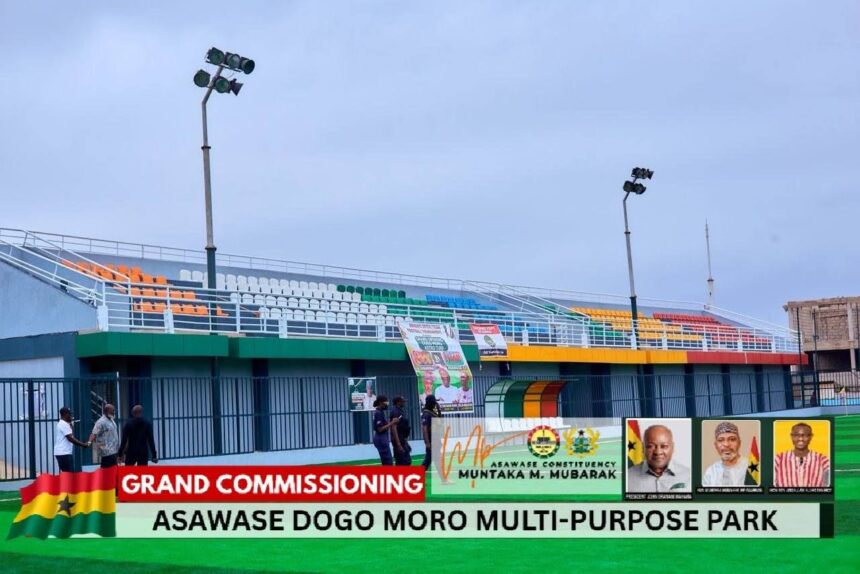 Interior Minister Commissions Asawase Dogo Moro Mini Stadium
